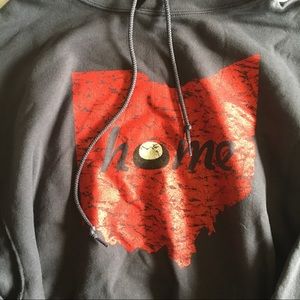 Men’s XL state of Ohio “home” buckeye sweatshirt